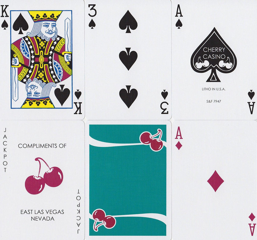 Cherry V3 Playing Cards by Pure Imagination Projects