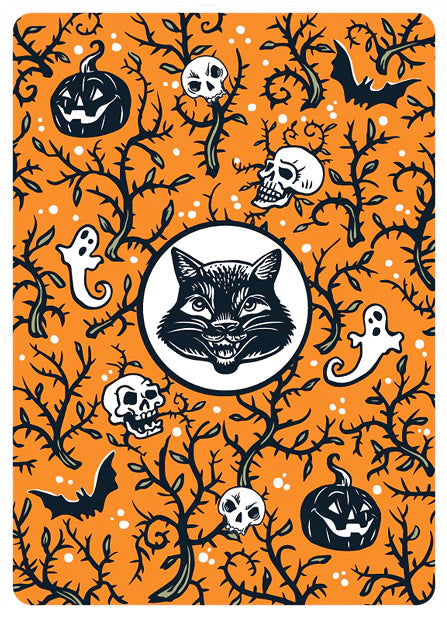 All Hallows Eve Creepy Creatures Playing Cards by ChetArt