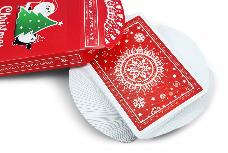 Christmas Deck Playing Cards by Penguin Magic