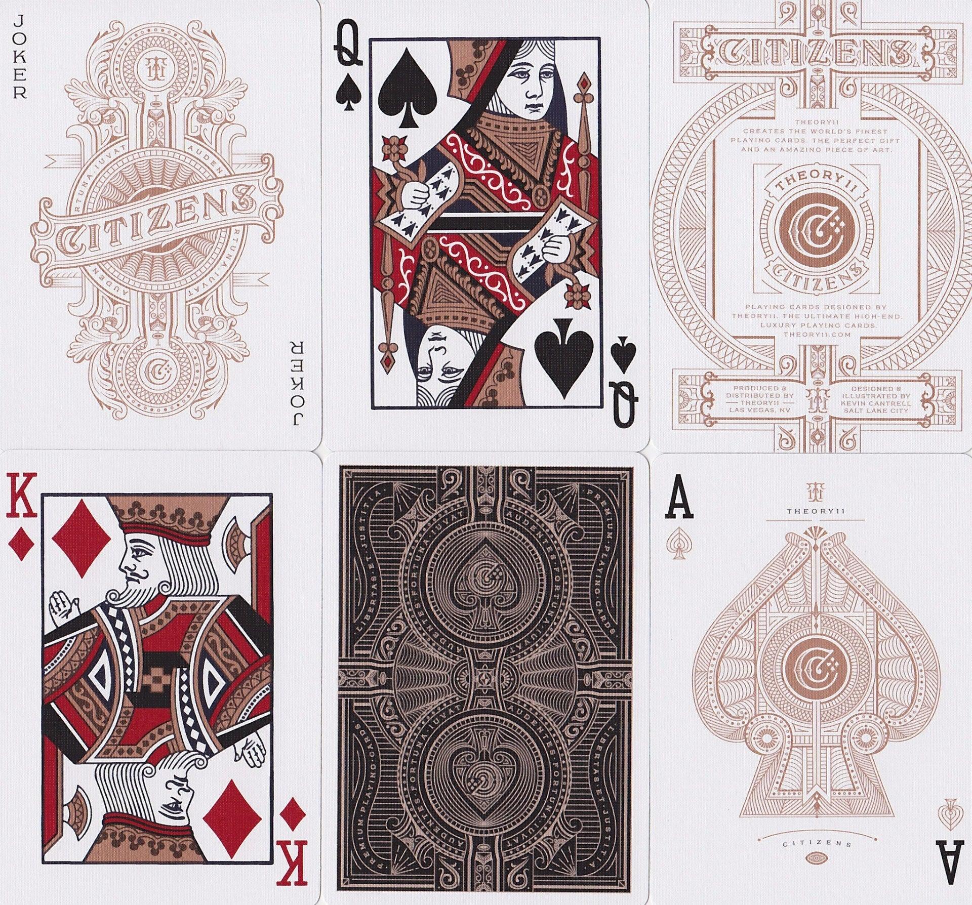 Citizens Playing Cards by Theory11
