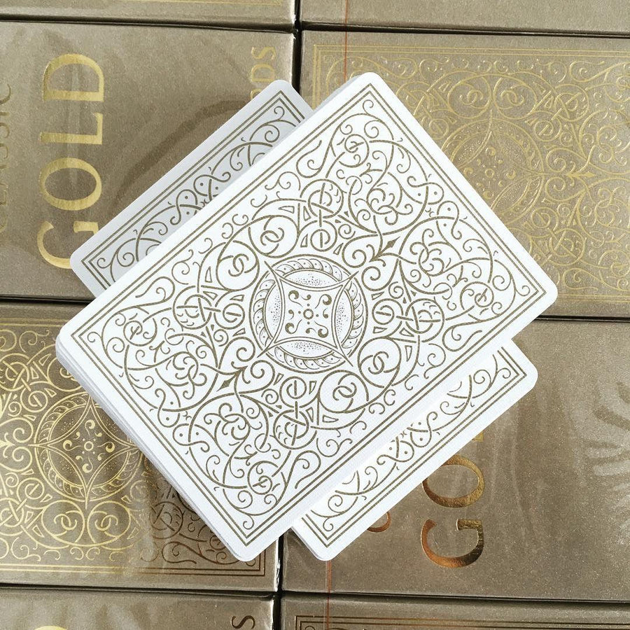 Classic Gold Playing Cards* Playing Cards by Legends Playing Card Co.