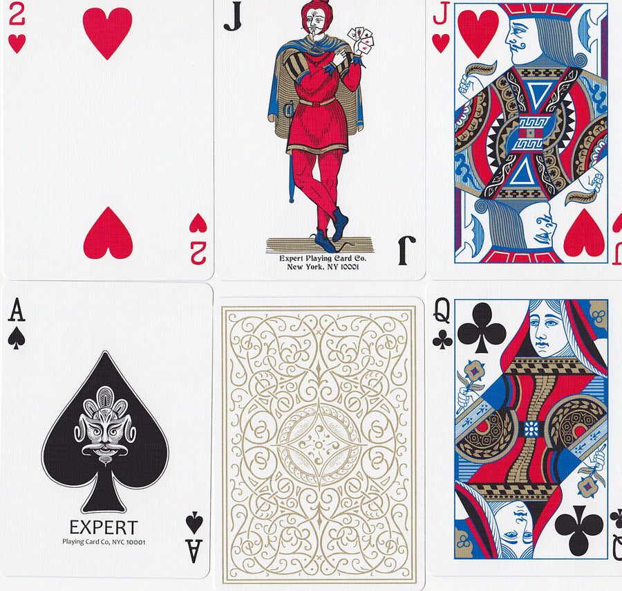 Classic Gold Playing Cards* Playing Cards by Legends Playing Card Co.