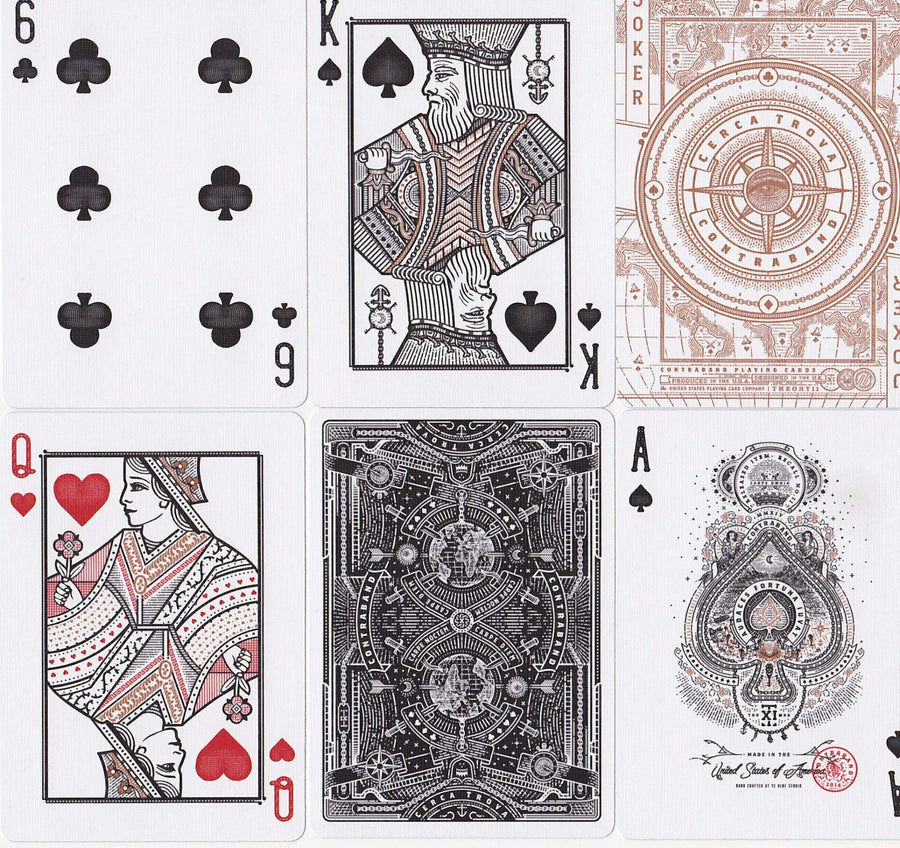 Contraband Playing Cards Playing Cards by Theory11