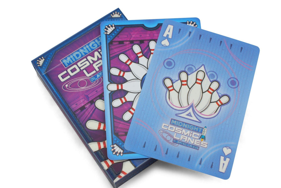 Cosmic Lanes Playing Cards by Midnight Cards