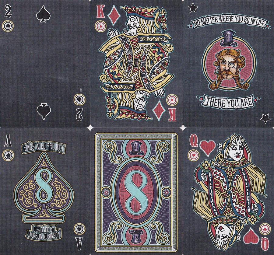 Crazy 8's Playing Cards by Kings Wild Project