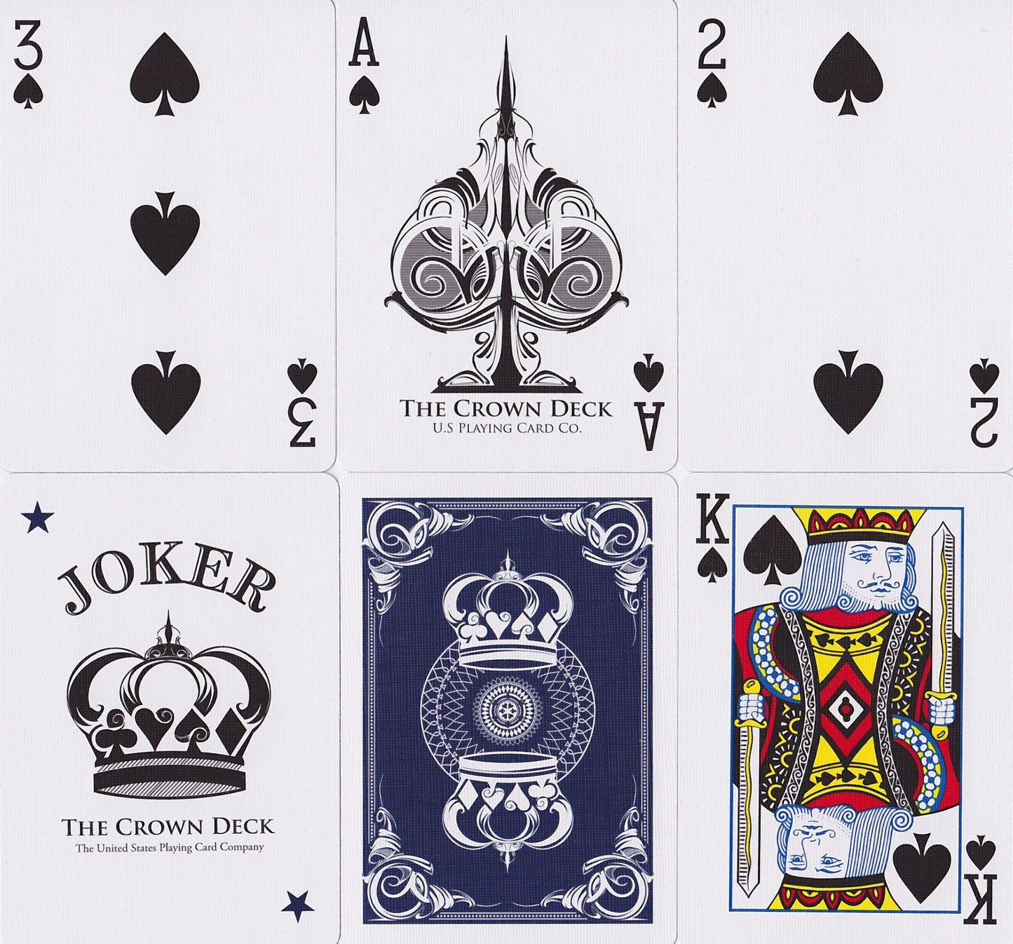 Crown Playing Cards by The Blue Crown