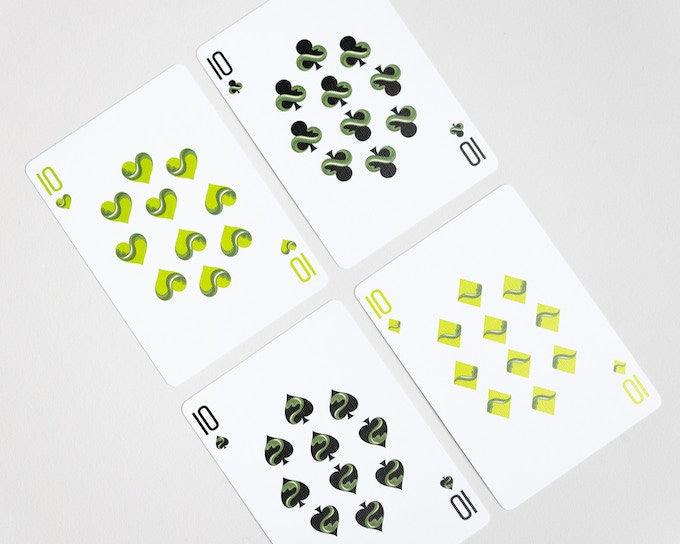 Matcha Boba Playing Cards Playing Cards by BaoBao Restaurant