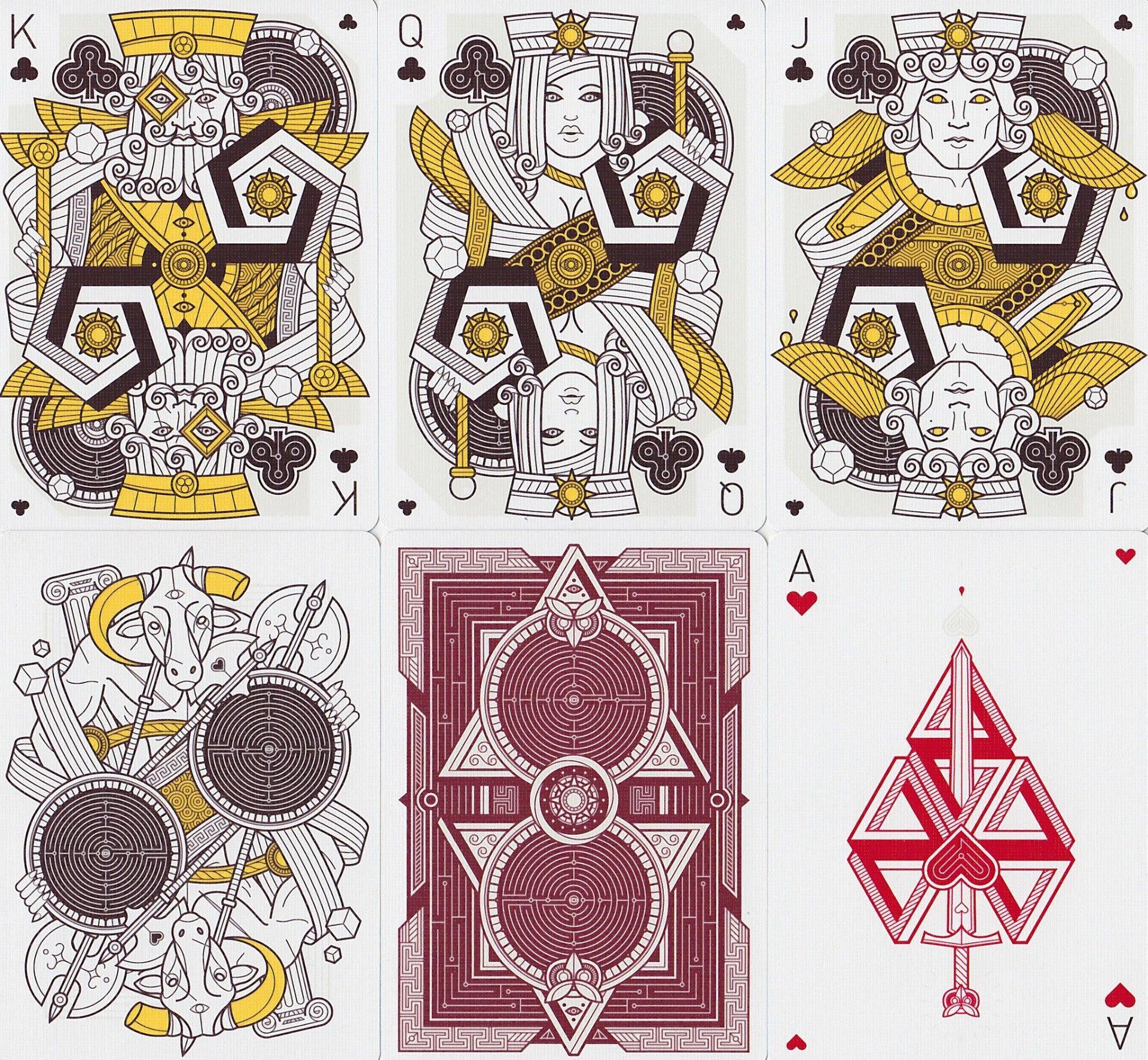 Dedalo Omega Playing Cards* Playing Cards by Thirdway Industries