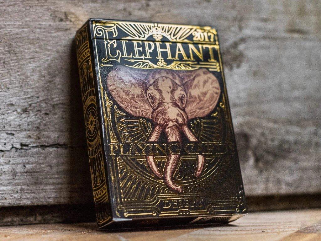 Elephant Desert Playing Cards Playing Cards by Elephant Playing Cards