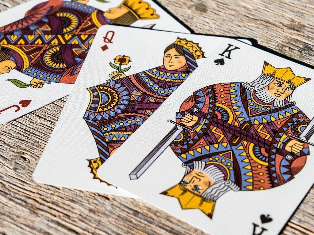 Elephant Desert Playing Cards Playing Cards by Elephant Playing Cards