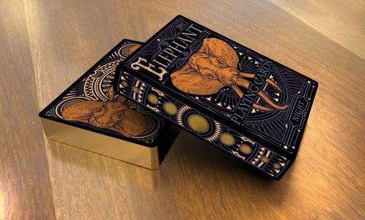 Limited Edition Gilded Night by Elephant Playing Cards Playing Cards by Elephant Playing Cards
