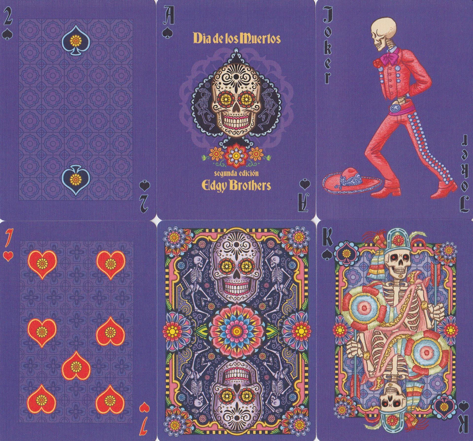 Dia de los Muertos Playing Cards by US Playing Card Co.