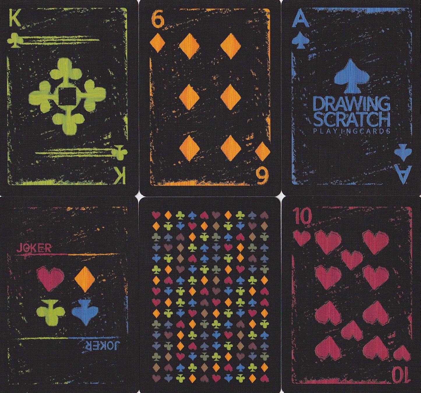 Drawing Scratch Playing Cards by US Playing Card Co.