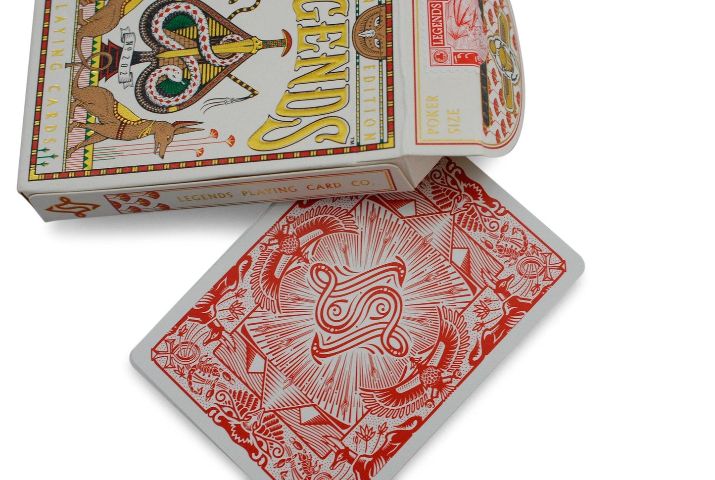 Egyptian Legends Playing Cards by Legends Playing Card Co.
