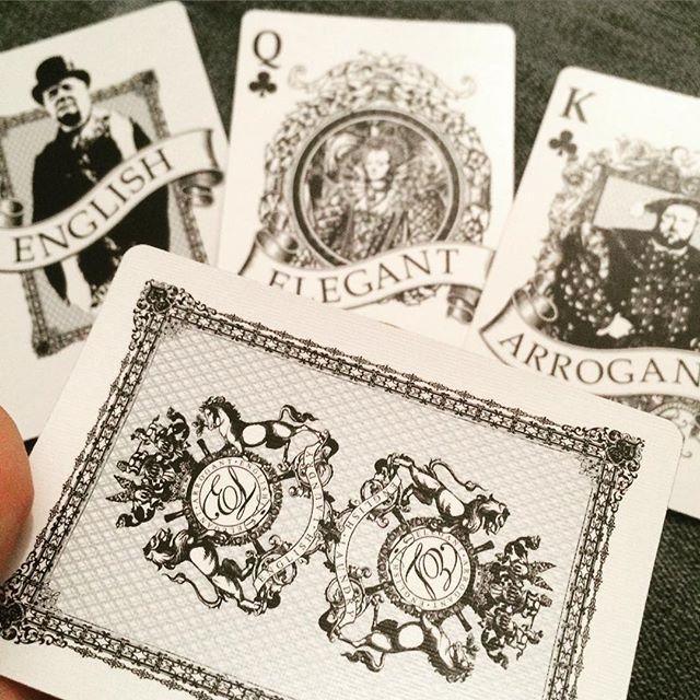 English Laundry Playing Cards by Dan & Dave