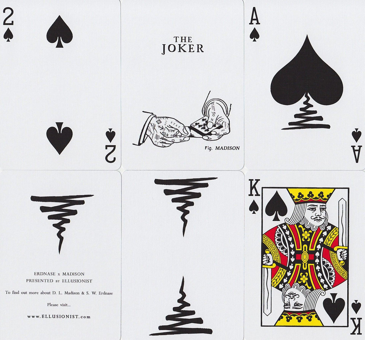 Erdnase x Madison Playing Cards by Ellusionist