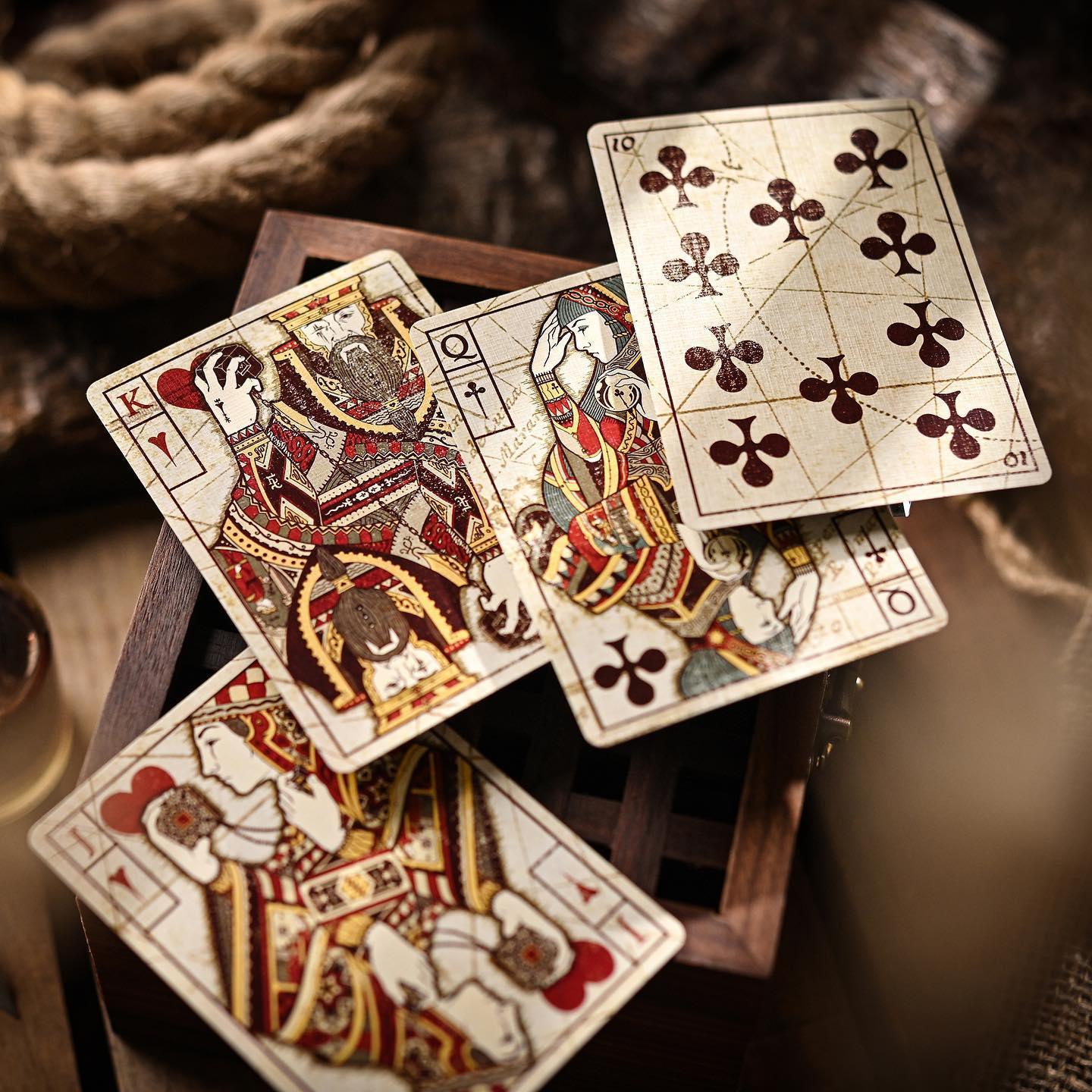 Eye of the Ocean Playing Cards - Lunae Playing Cards by Stockholm 17