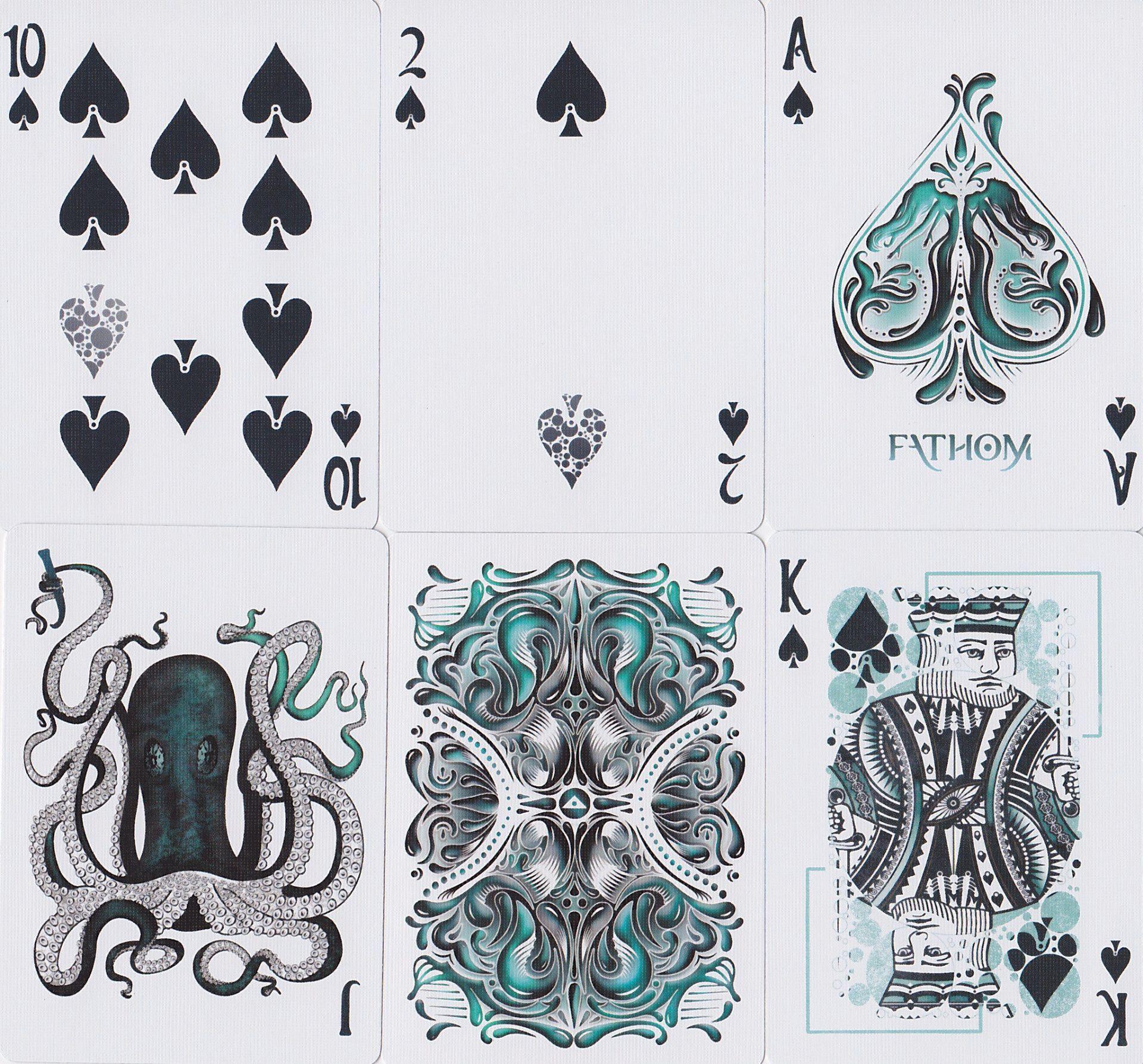 Fathom Playing Cards Playing Cards by Ellusionist