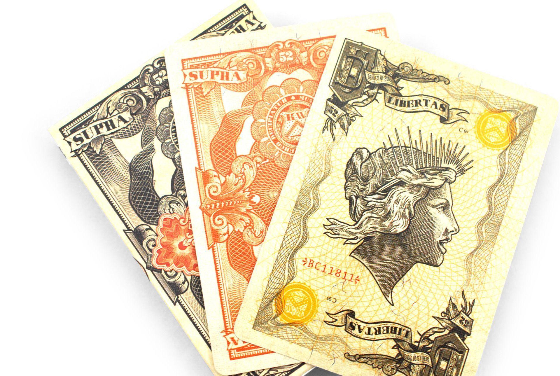 Federal 52 Gold Certificate Playing Cards by Kings Wild Project