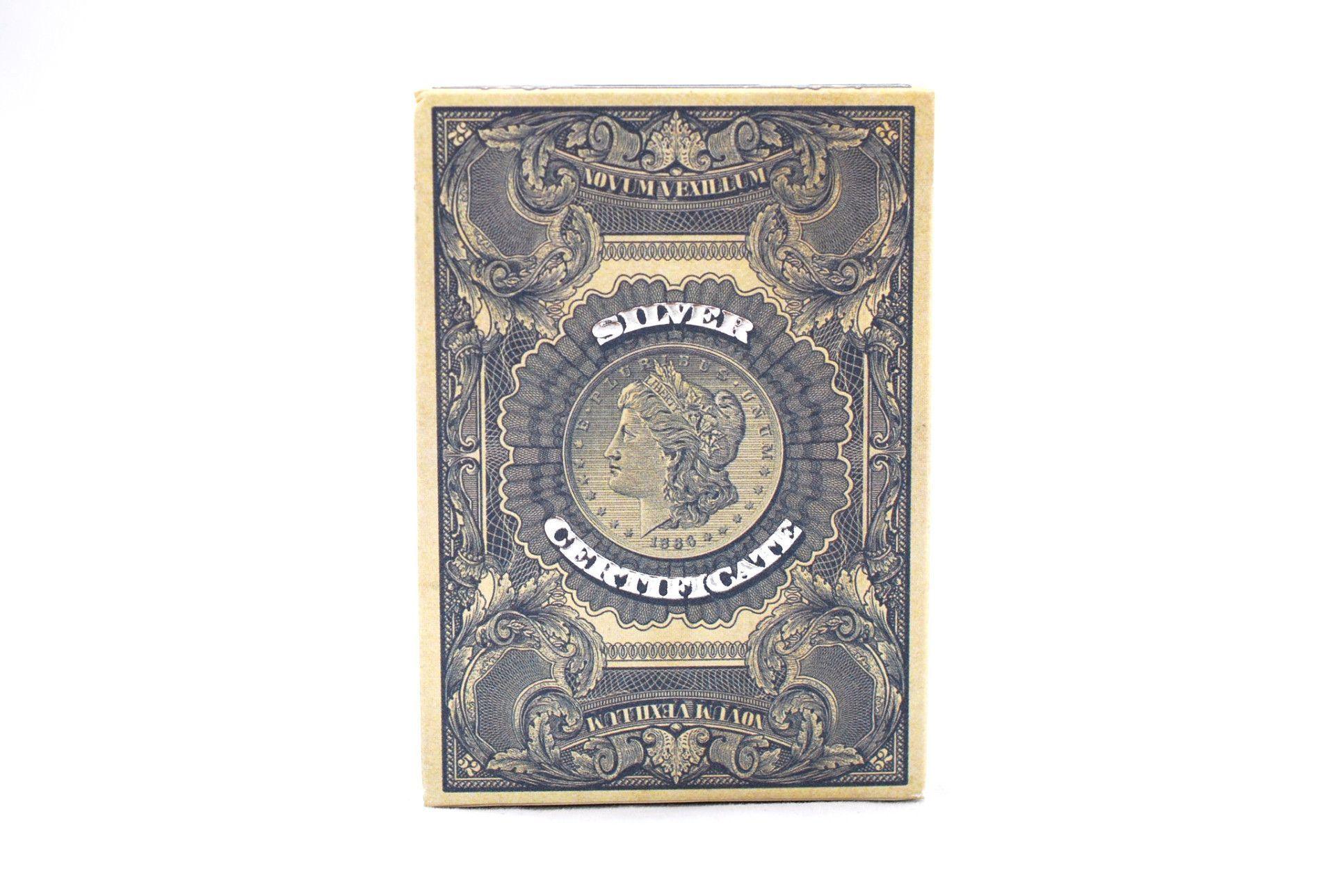Federal 52 Silver Certificate Playing Cards by Kings Wild Project