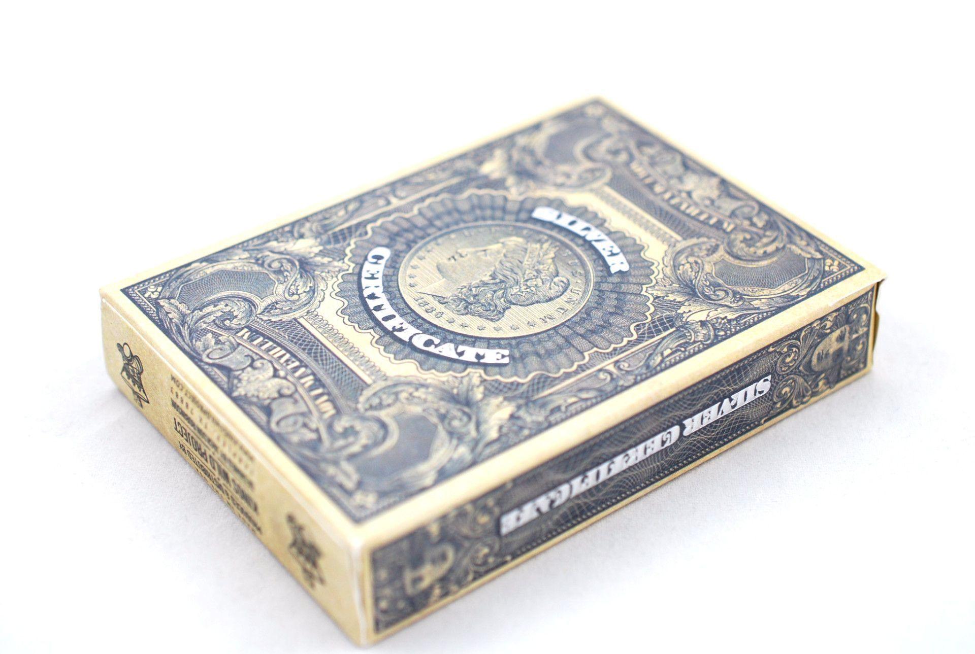 Federal 52 Silver Certificate Playing Cards by Kings Wild Project