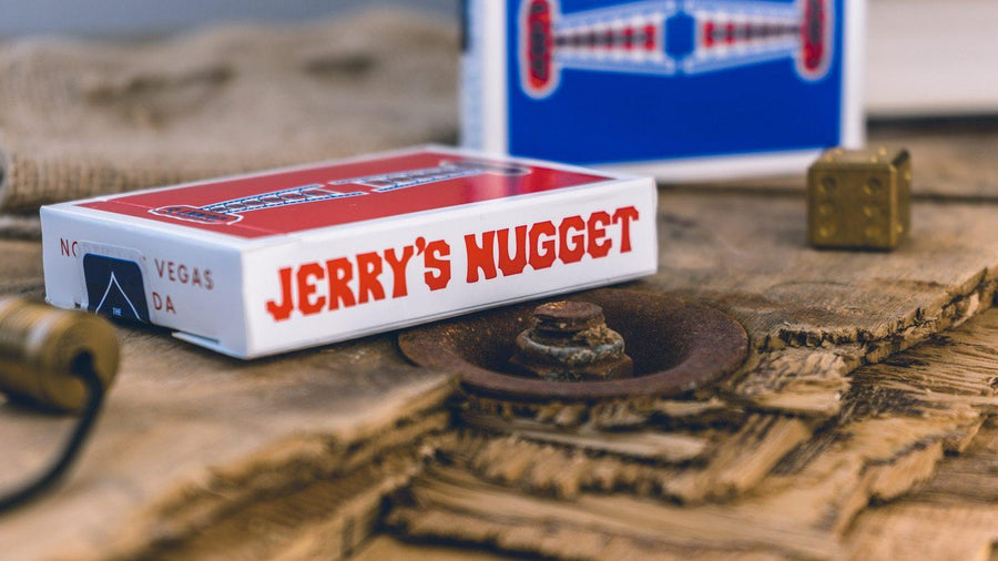 Jerry's Nuggets Playing Cards (Red) Modern Feel Playing Cards by Expert Playing Card Co.