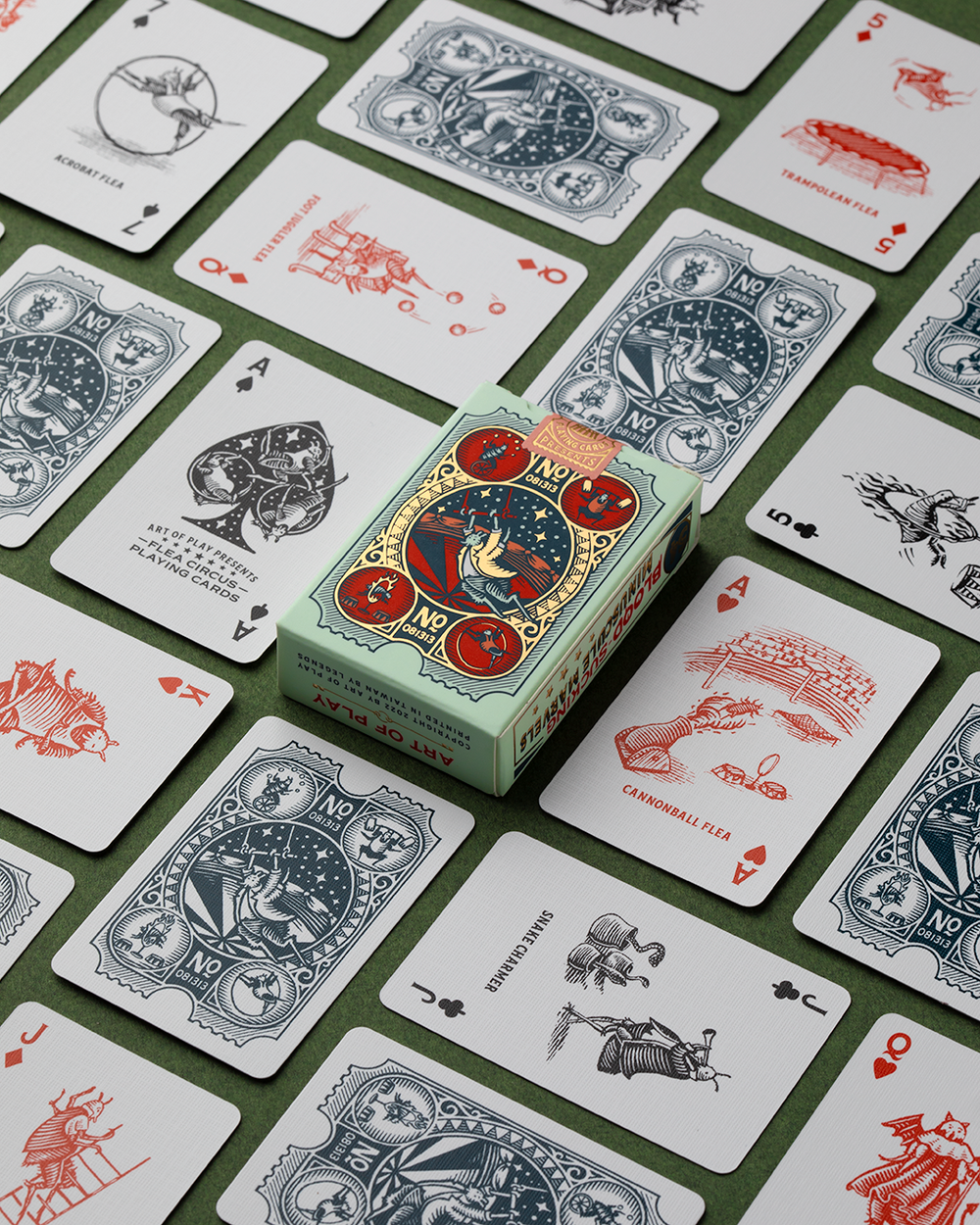 Flea Circus Playing Cards Playing Cards by Art of Play