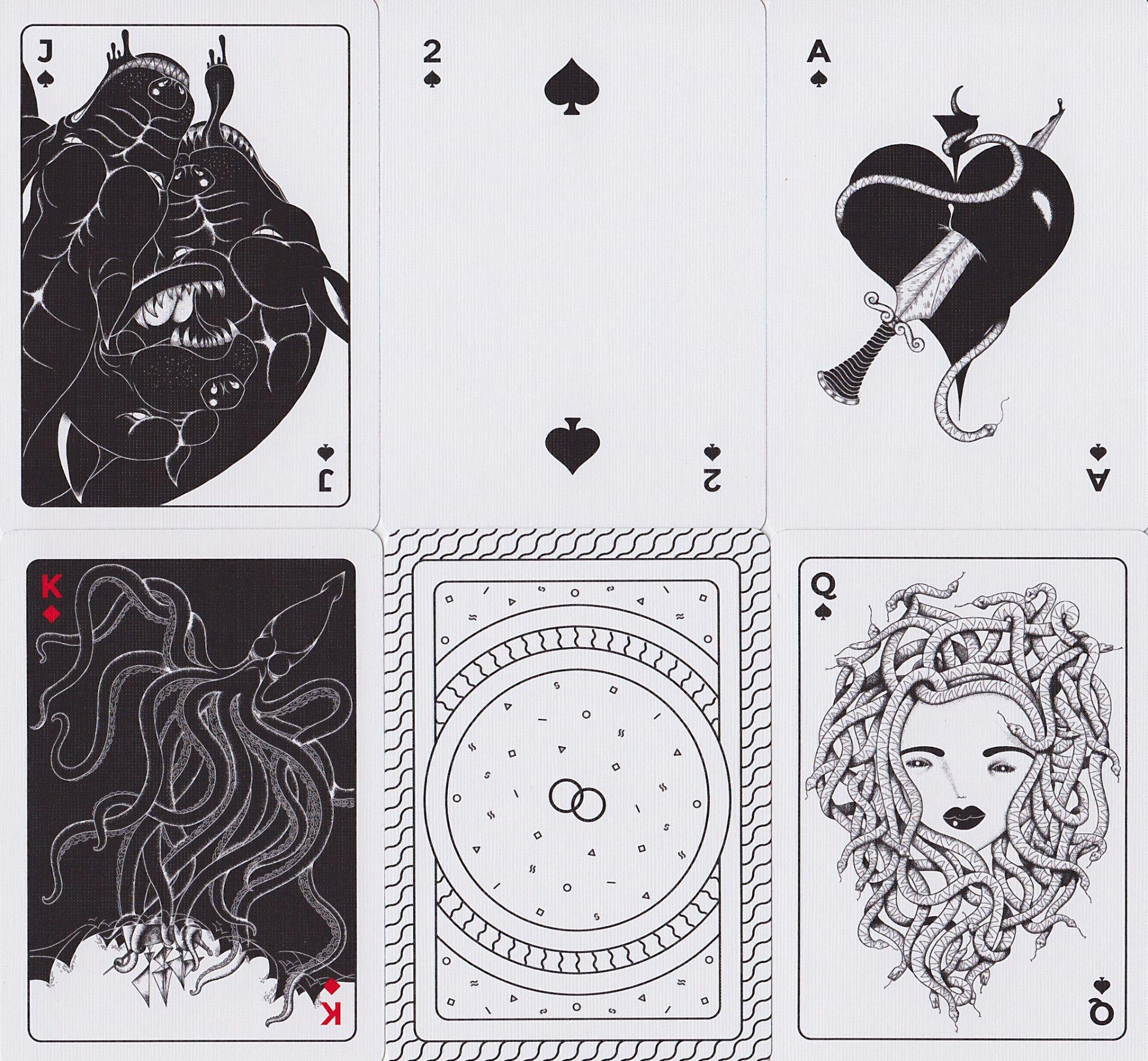 Flesh & Bones Playing Cards by Art of Play