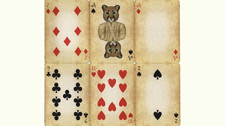 Friendly Feline Playing Cards by Playing Card Decks