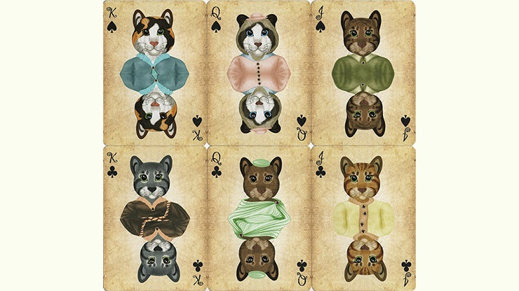 Friendly Feline Playing Cards by Playing Card Decks
