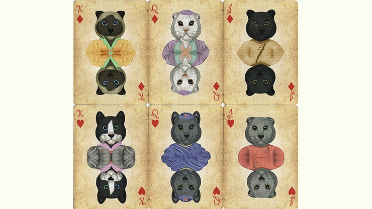 Friendly Feline Playing Cards by Playing Card Decks