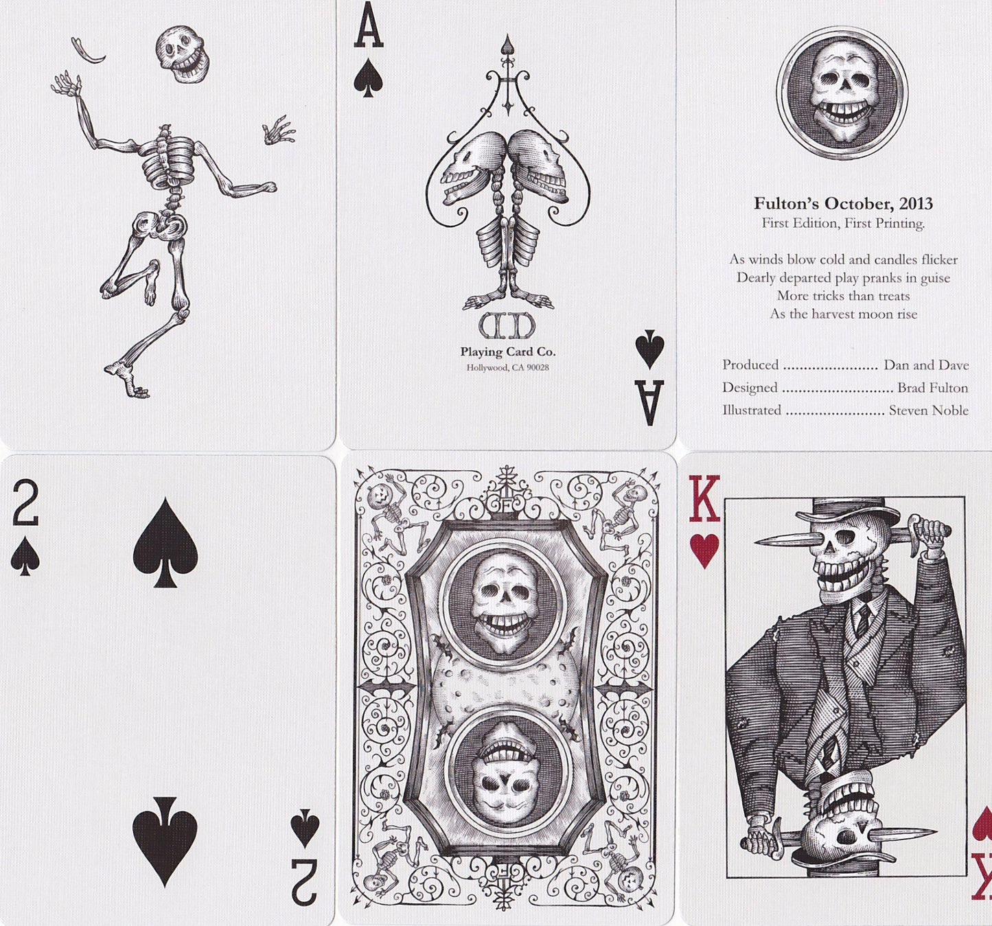 Fulton's October 2013 Edition Playing Cards by Dan & Dave