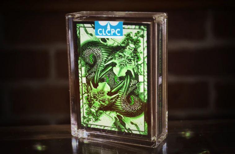 Green Dragon Playing Cards Playing Cards by RarePlayingCards.com