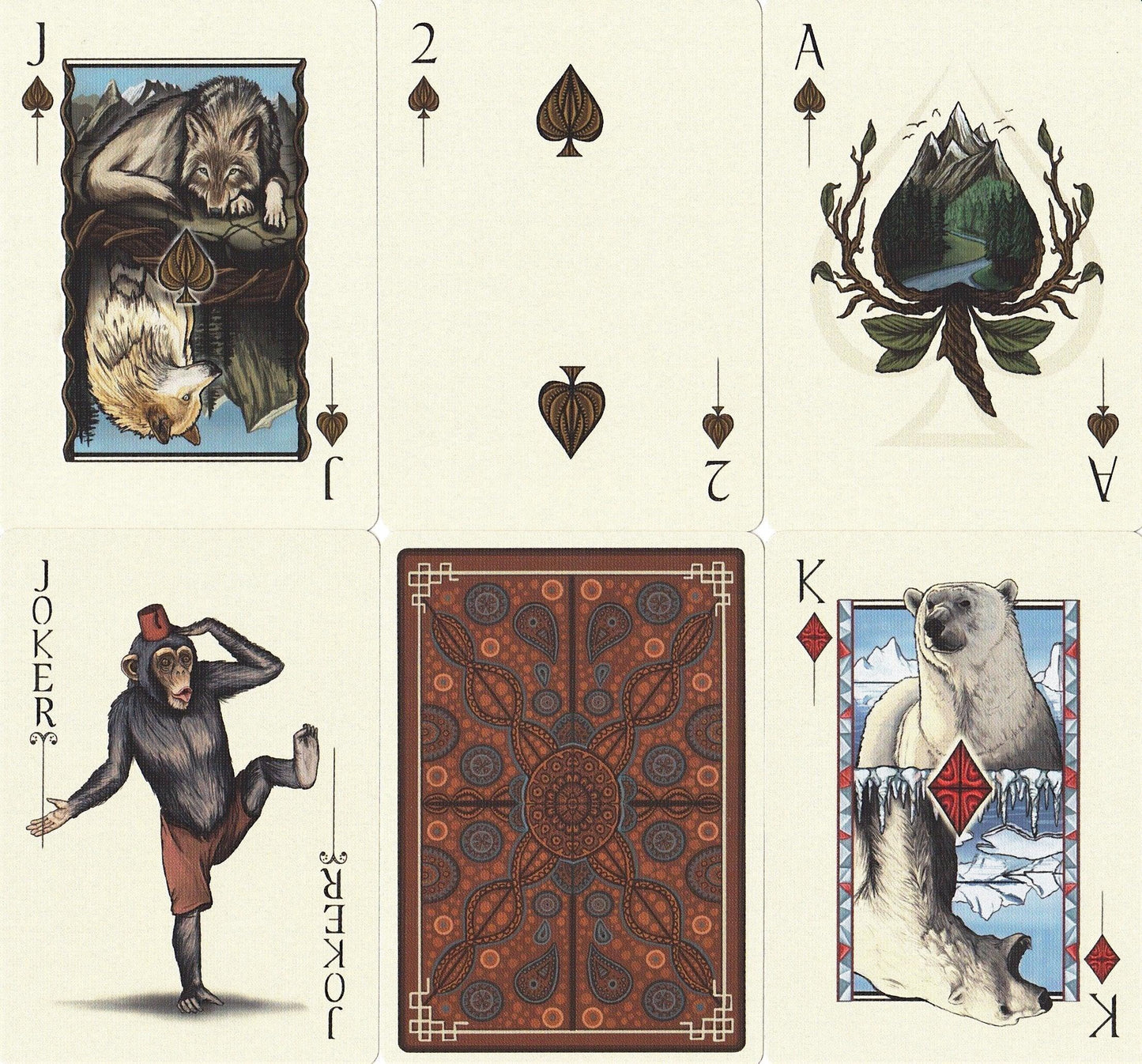 GAIA Playing Cards Playing Cards by Forge Arts