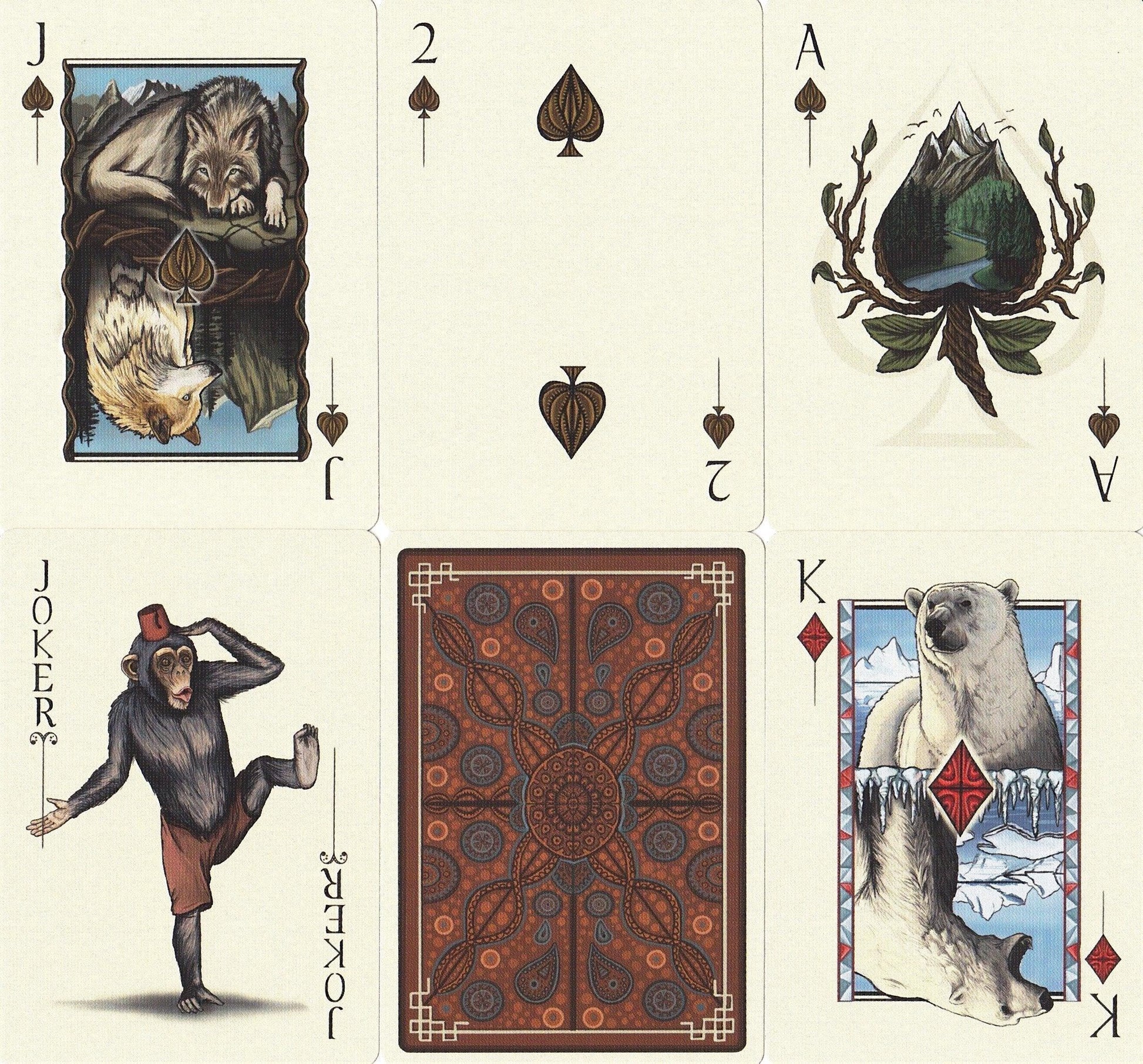 GAIA Playing Cards Playing Cards by Forge Arts