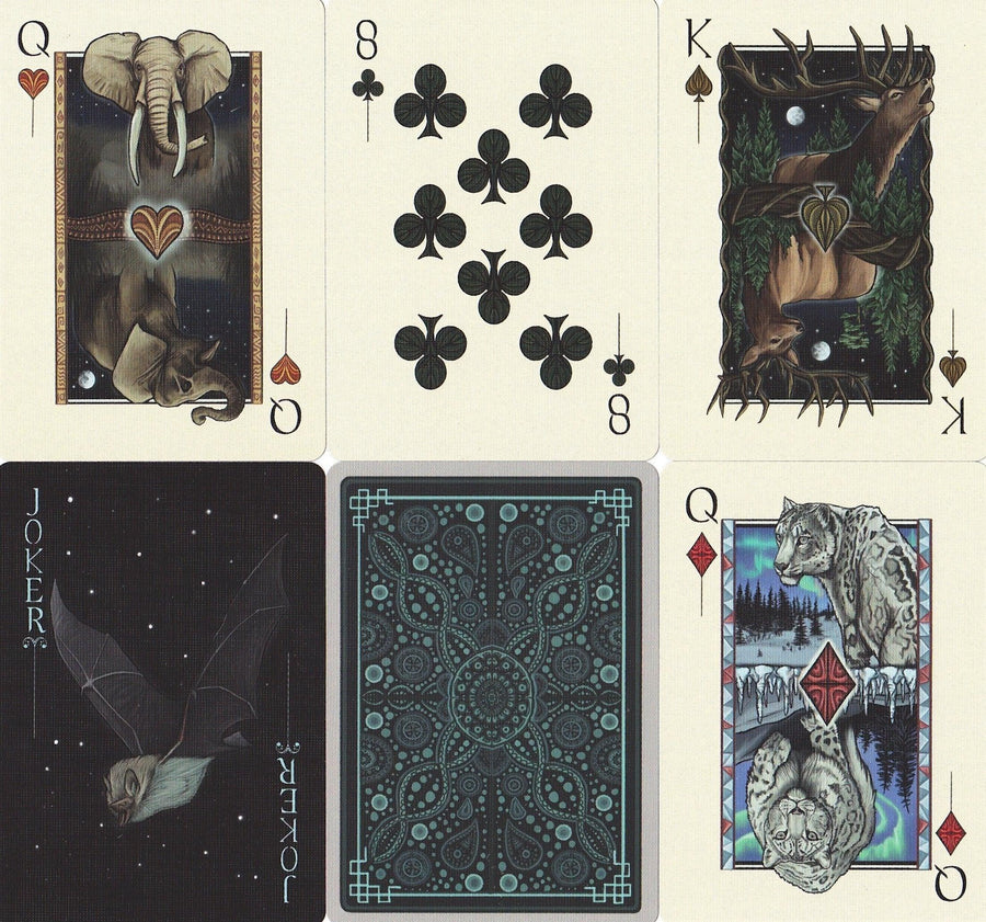 GAIA: Moonlight Edition Playing Cards by Forge Arts