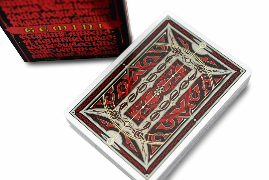 Gemini Ignis Playing Cards by Stockholm 17