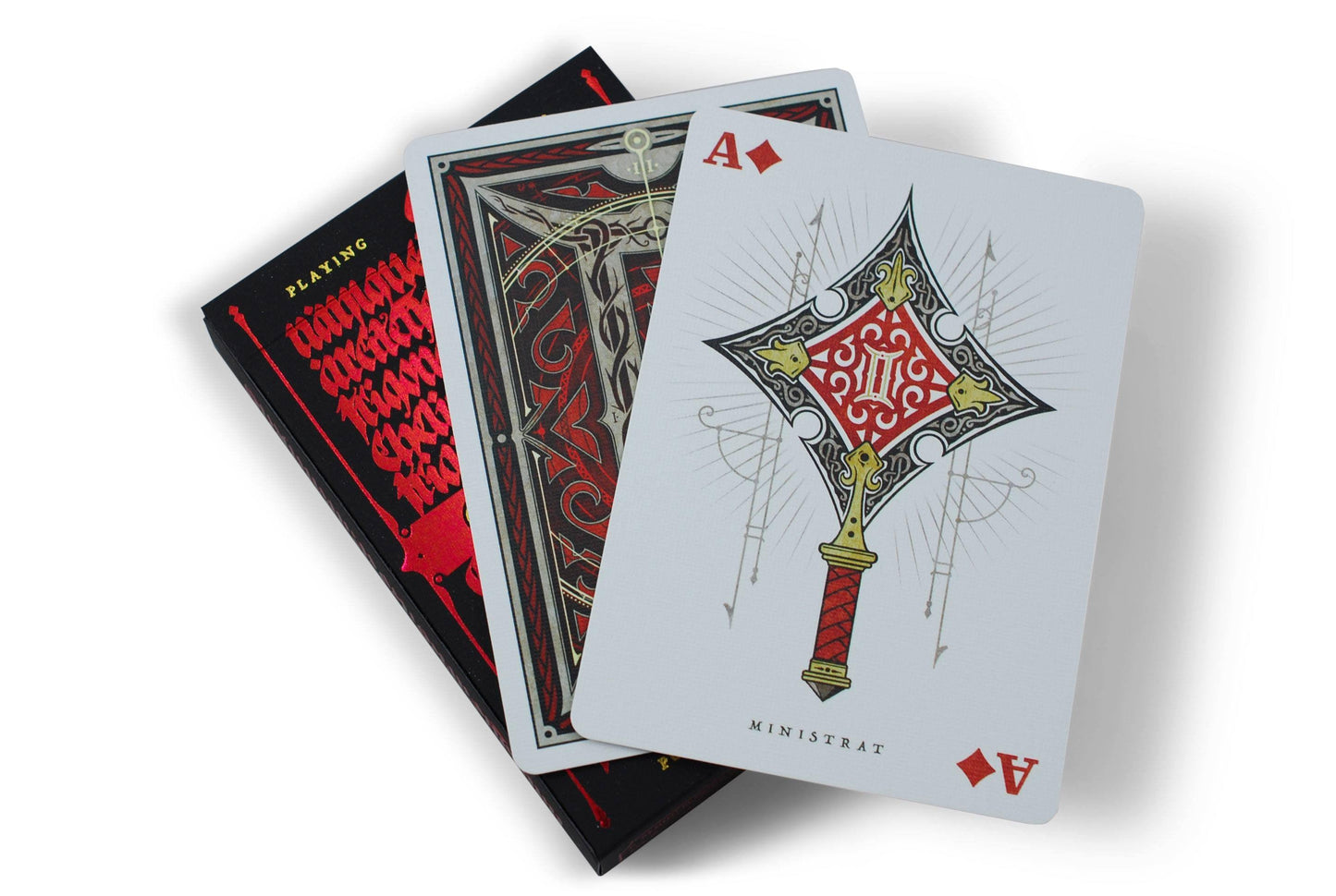 Gemini Ignis Playing Cards by Stockholm 17
