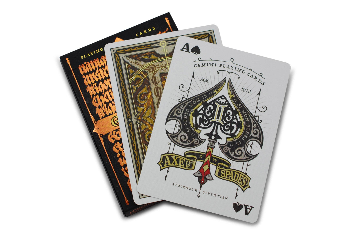 Gemini Terra Playing Cards by Stockholm 17