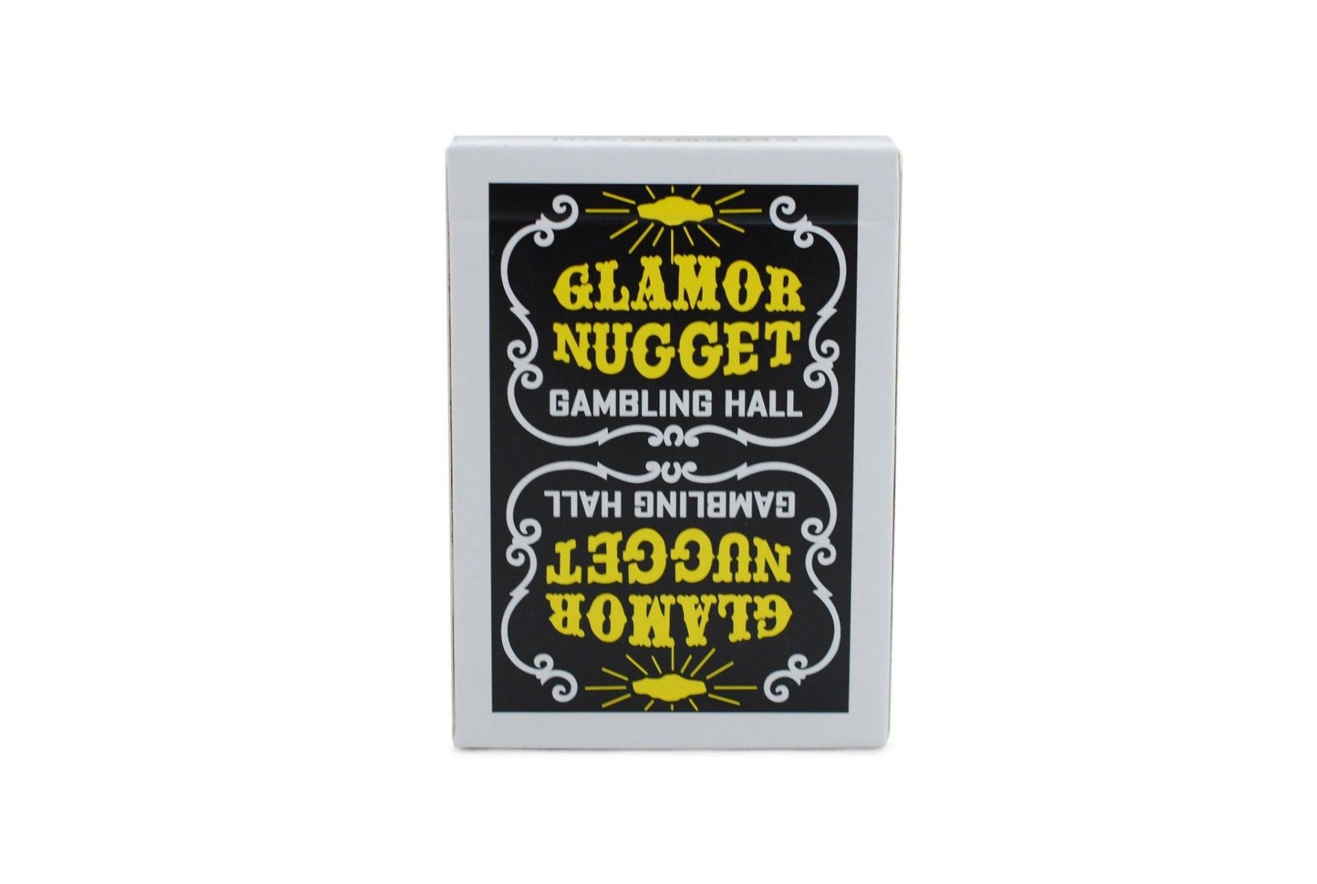 Glamor Nugget: Gold Edition Playing Cards by RarePlayingCards.com