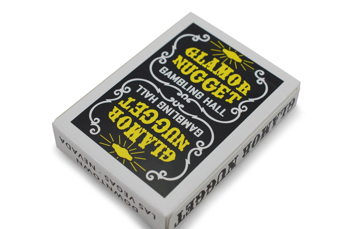Glamor Nugget: Gold Edition Playing Cards by RarePlayingCards.com