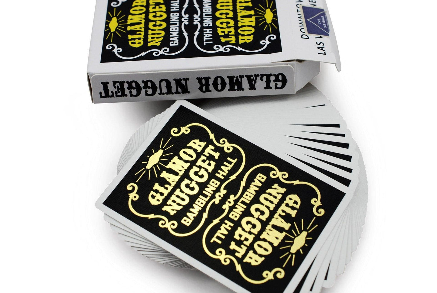 Glamor Nugget: Gold Edition Playing Cards by RarePlayingCards.com