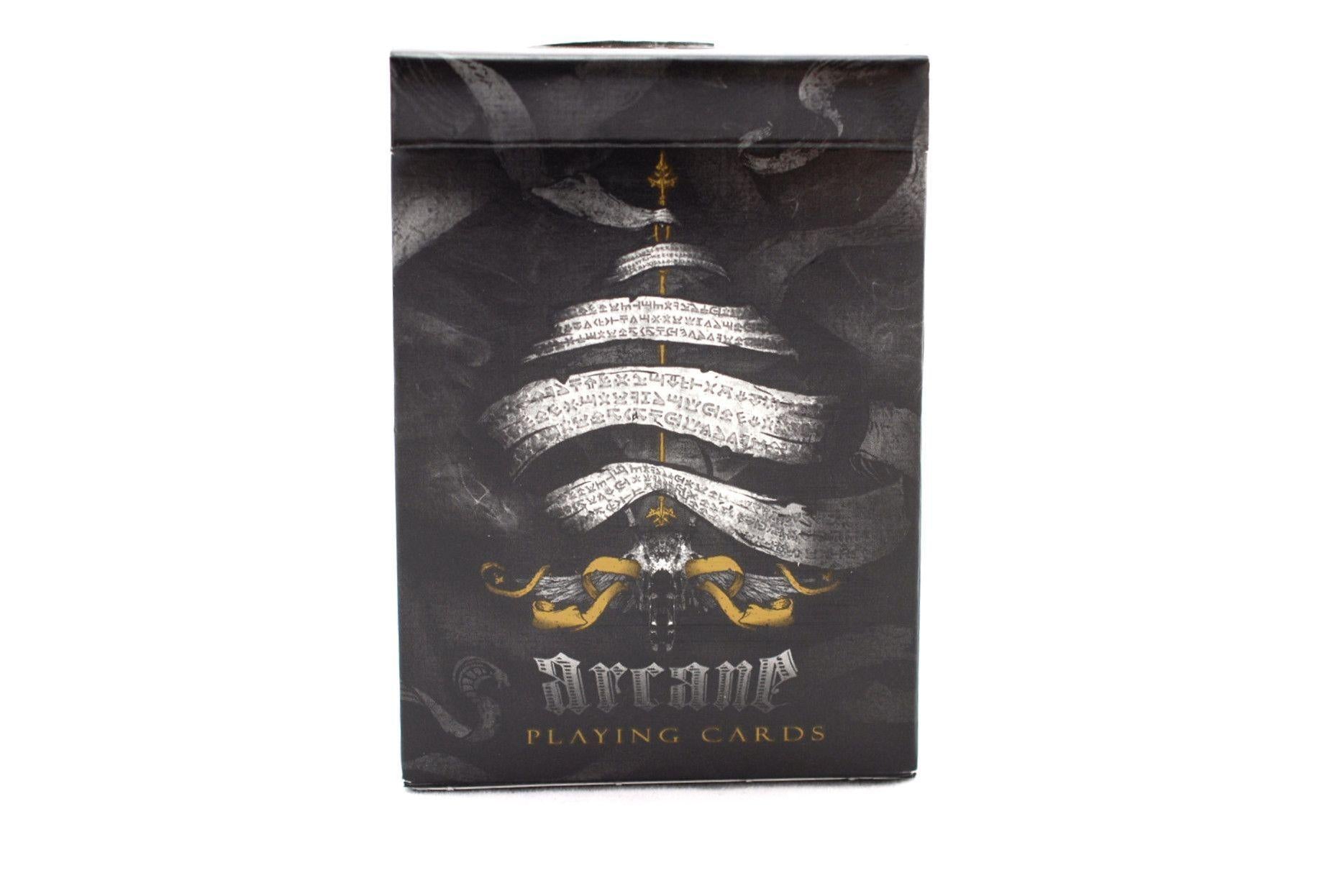 Gold Arcane Playing Cards by Ellusionist