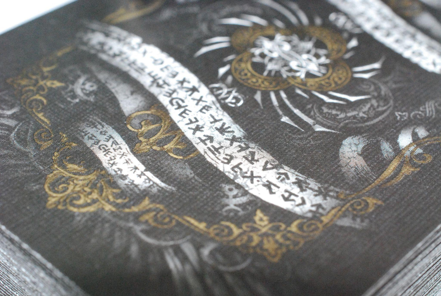 Gold Arcane Playing Cards by Ellusionist