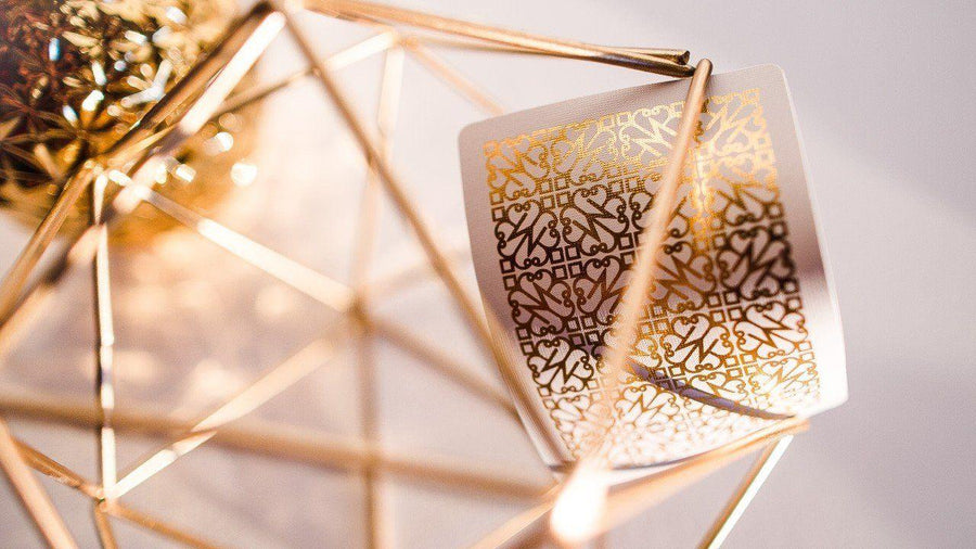 Gold Madison Revolvers Playing Cards by Ellusionist