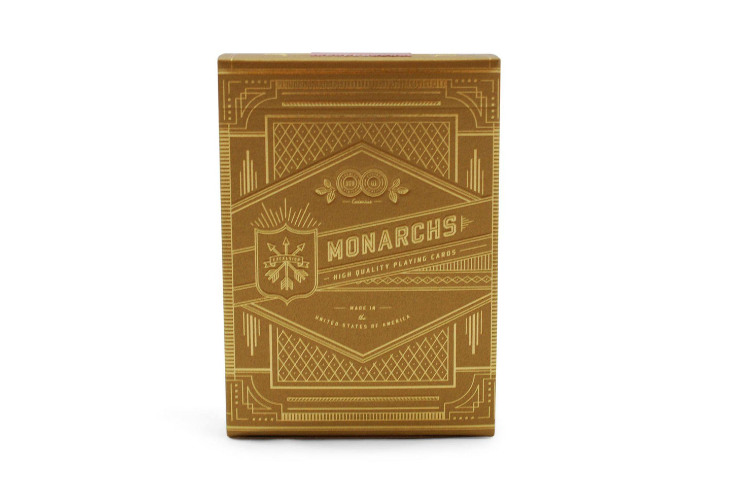 Gold Monarchs Playing Cards by Theory11