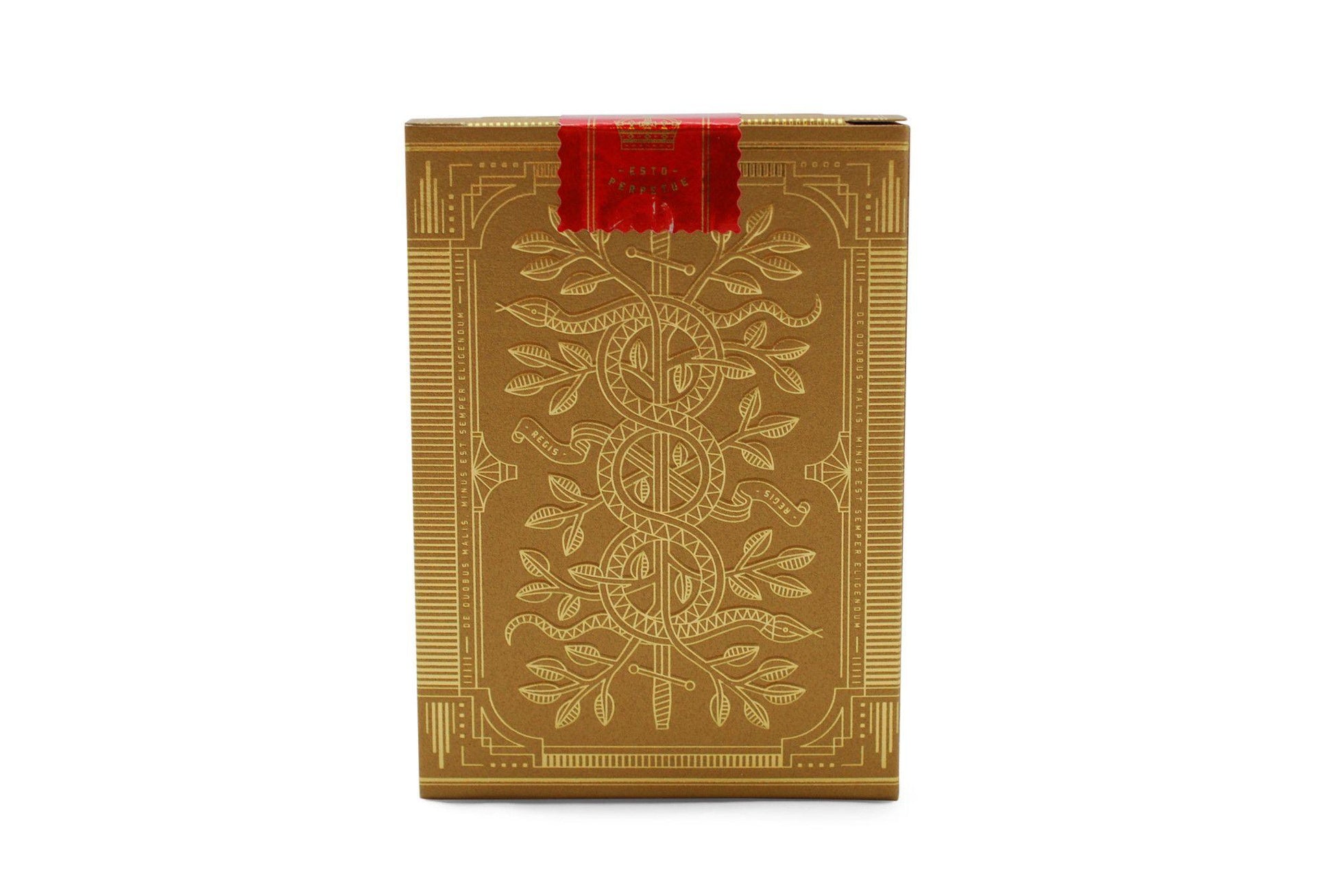 Gold Monarchs Playing Cards by Theory11