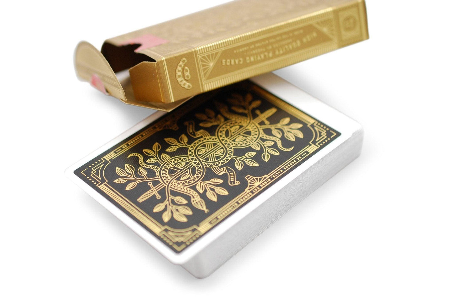 Gold Monarchs Playing Cards by Theory11