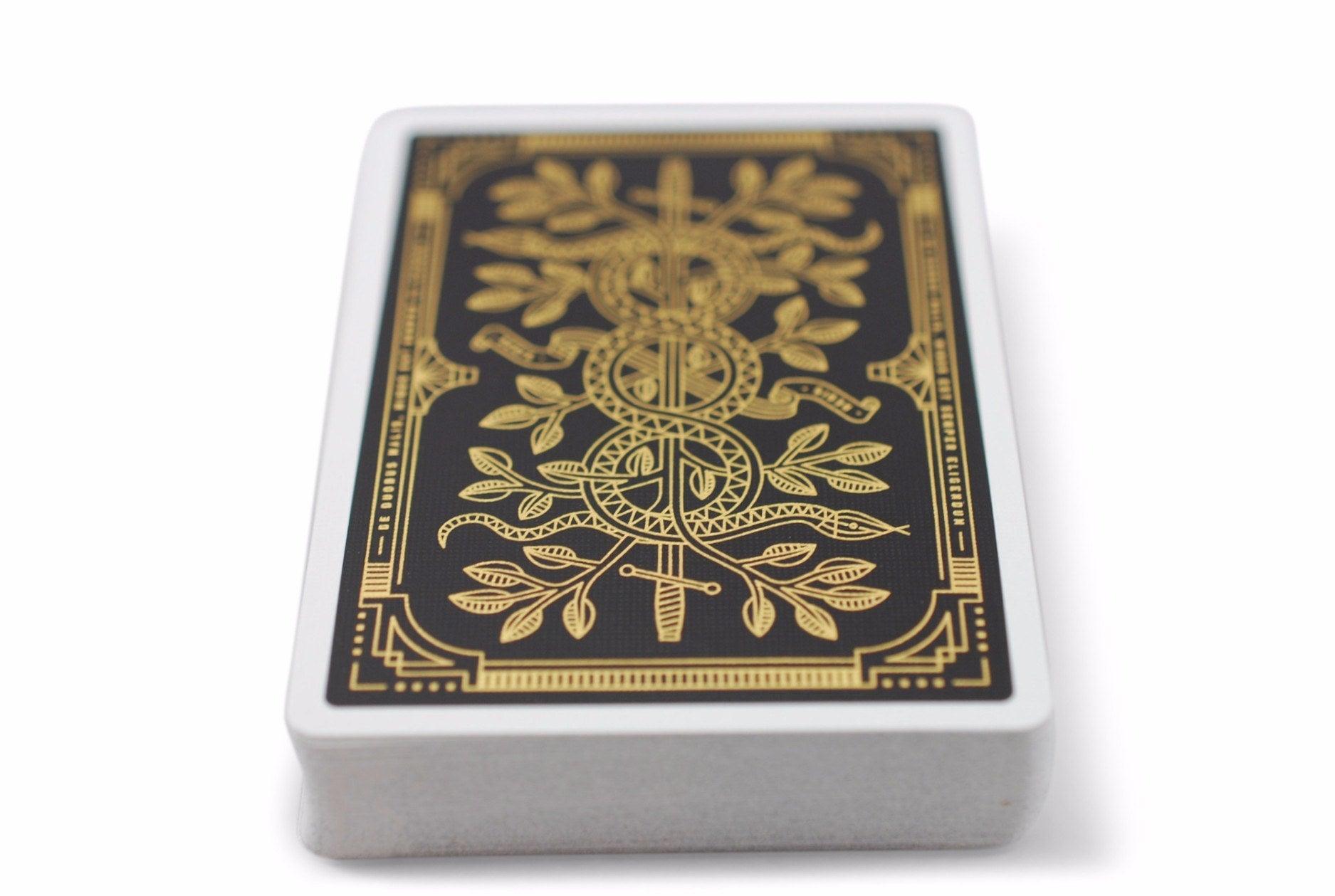 Gold Monarchs Playing Cards by Theory11