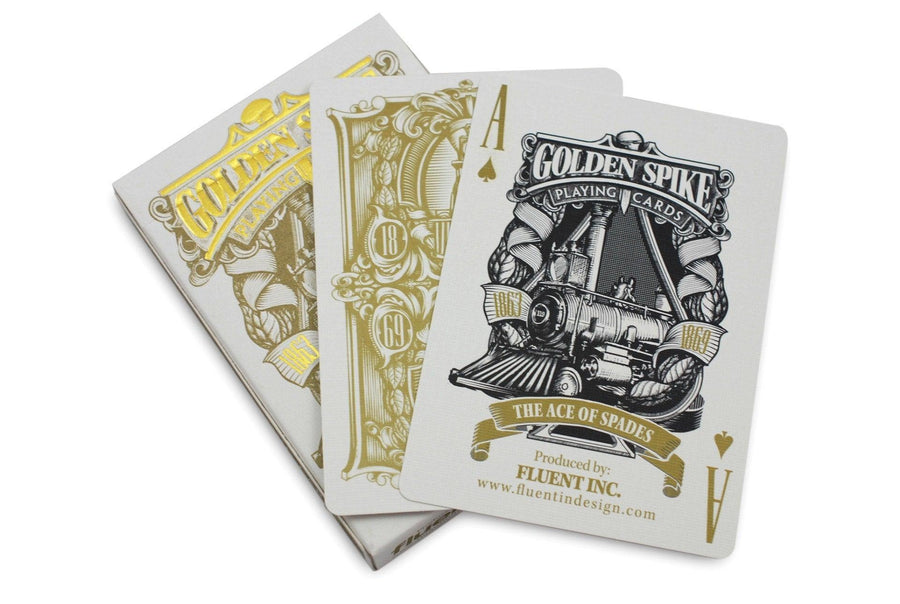 Golden Spike Playing Cards by Legends Playing Card Co.